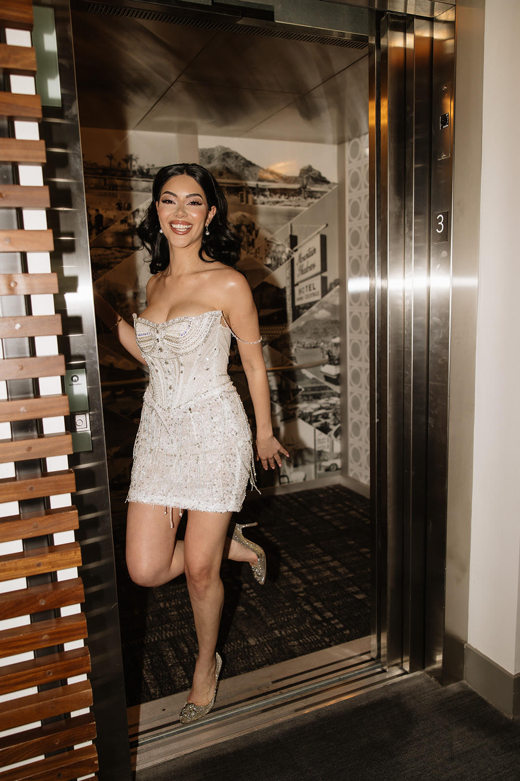 Vogue Bridal Mini Dress image 2